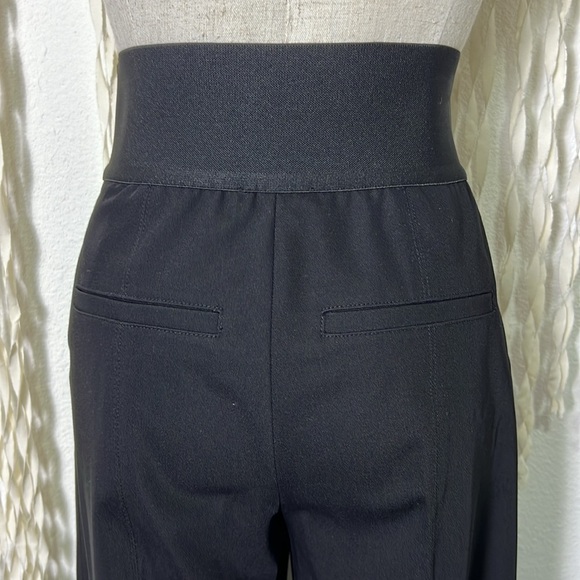 Me + Em Black Side Zip High Rise Pintuck Pant Size US2 - Picture 6 of 15